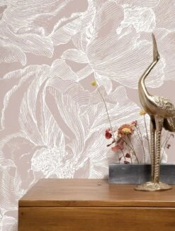 KEK Amsterdam Engraved Bloemen Behang Nude WP-747 300x280cm -Decoratieve Artikelen Winkel kek amsterdam engraved bloemen behang nude wp 747 4