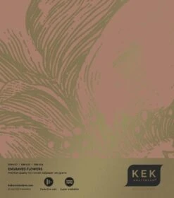KEK Amsterdam Engraved Flowers Goud Behang MW-022 - 200x280cm -Decoratieve Artikelen Winkel kek amsterdam engraved flowers goud behang mw 022 2