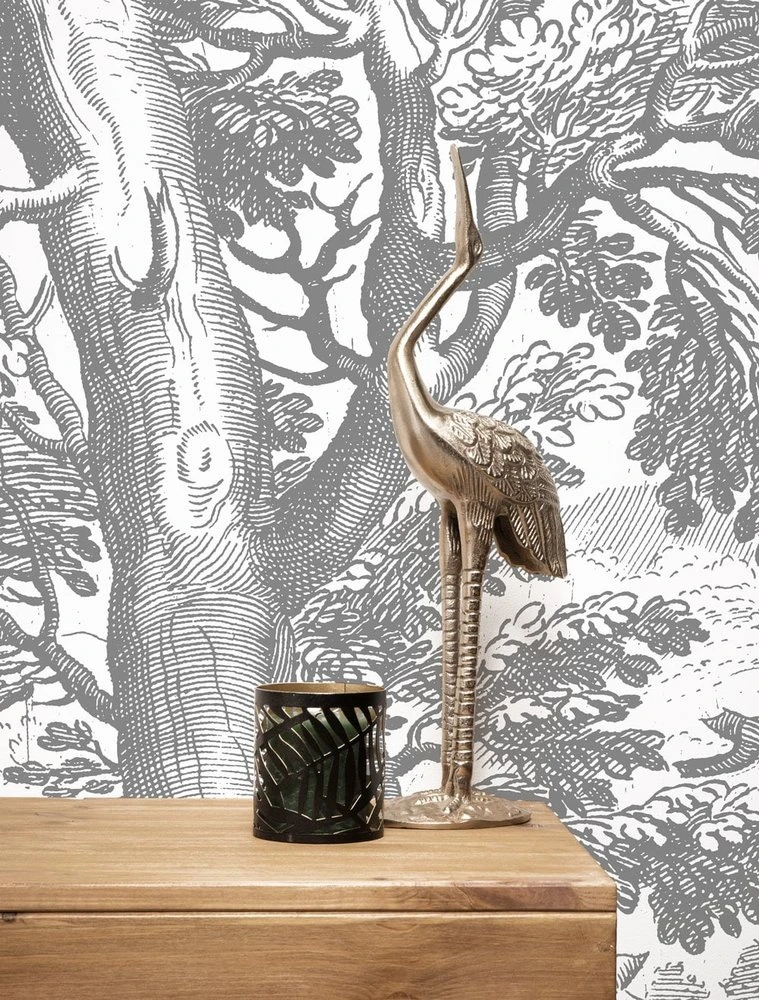 KEK Amsterdam Engraved Landschappen Behang Grijs WP-780 300x280cm 5 KEK Amsterdam Engraved Landschappen Behang Grijs WP-780 300x280cm - Afbeelding 5