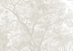 KEK Amsterdam Engraved Landschappen Behang Grijs WP-770 200x280cm