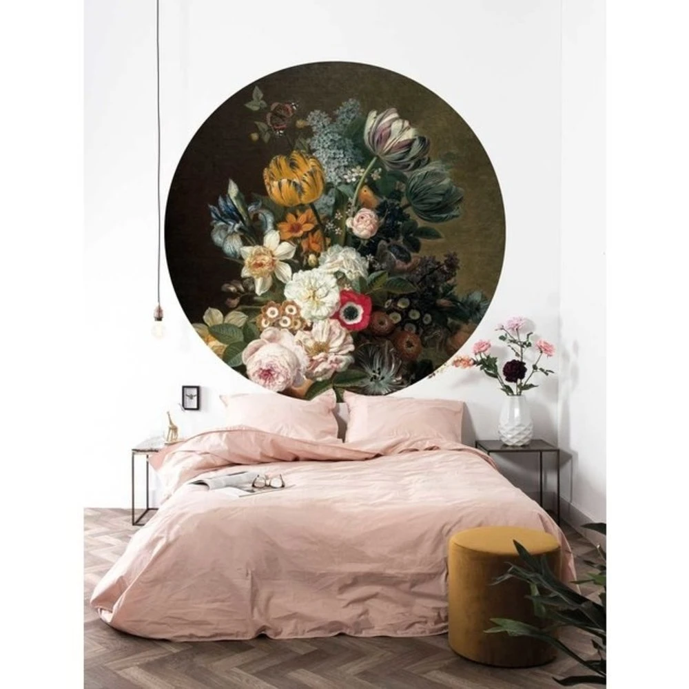 KEK Amsterdam Golden Age Flowers Behangcirkel CK-075 ø190cm 3 KEK Amsterdam Golden Age Flowers Behangcirkel CK-075 ø190cm - Afbeelding 3