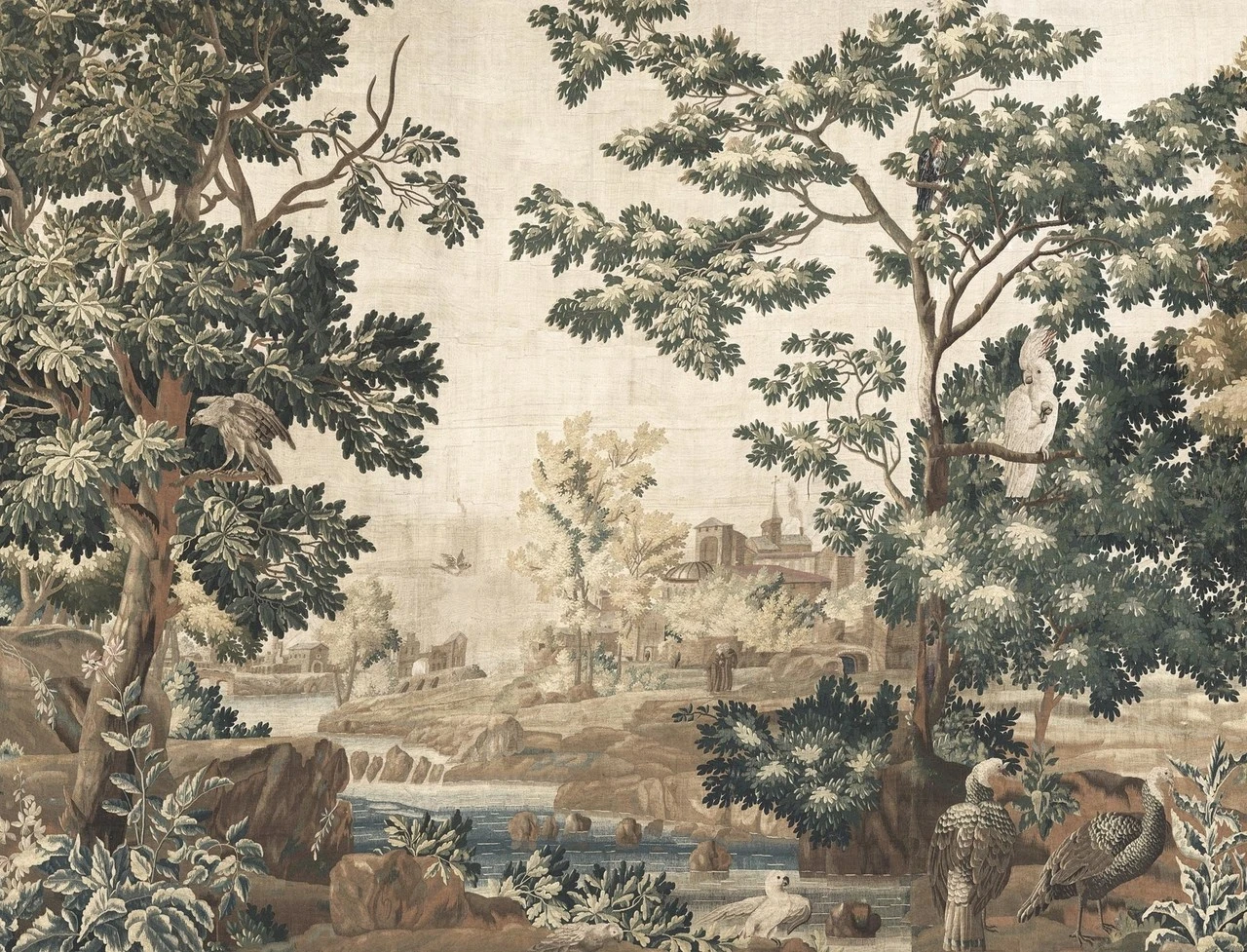 KEK Amsterdam Golden Age Landschappen Behang WP-784 400x280cm 1 KEK Amsterdam Golden Age Landschappen Behang WP-784 400x280cm