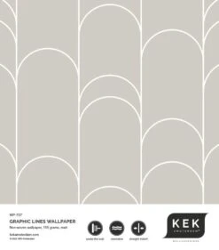 KEK Amsterdam Grafische Lijnen Behang 100x280cm Beige WP-737 7 KEK Amsterdam Grafische Lijnen Behang 100x280cm Beige WP-737 -Decoratieve Artikelen Winkel kek amsterdam grafische lijnen behang 100x280cm be 2