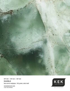 KEK Amsterdam Marmer Behangcirkel Groen SC-049 ø142,5cm -Decoratieve Artikelen Winkel kek amsterdam marmer behangcirkel groen sc 049 o14 2