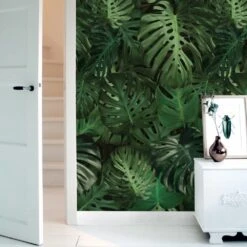 KEK Amsterdam Tropisch Vliesbehang Monstera -Decoratieve Artikelen Winkel kek amsterdam tropisch vliesbehang monstera 2