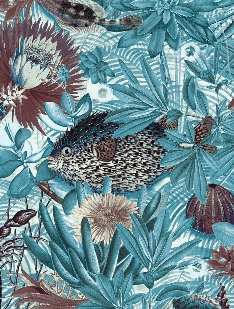 KEK Amsterdam Underwater Jungle Fotobehang WP-690 - 292,2 X 280 Cm 2 KEK Amsterdam Underwater Jungle Fotobehang WP-690 - 292,2 X 280 Cm - Afbeelding 2