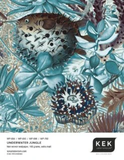KEK Amsterdam Underwater Jungle Fotobehang WP-690 - 292,2 X 280 Cm 12 KEK Amsterdam Underwater Jungle Fotobehang WP-690 - 292,2 X 280 Cm -Decoratieve Artikelen Winkel kek amsterdam underwater jungle fotobehang wp 690 5