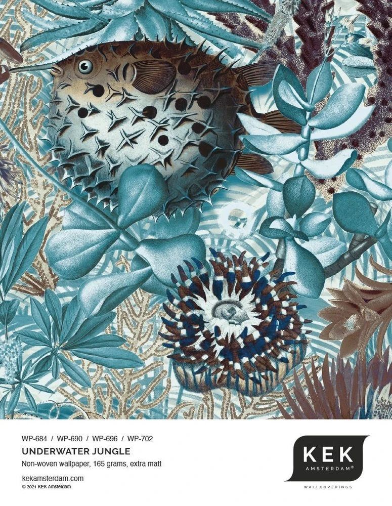 KEK Amsterdam Underwater Jungle Fotobehang WP-690 - 292,2 X 280 Cm 6 KEK Amsterdam Underwater Jungle Fotobehang WP-690 - 292,2 X 280 Cm - Afbeelding 6