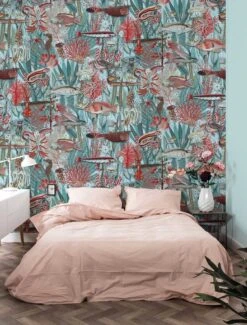 KEK Amsterdam Underwater Jungle Fotobehang WP-699 - 389,6 X 280 Cm -Decoratieve Artikelen Winkel kek amsterdam underwater jungle fotobehang wp 699 4