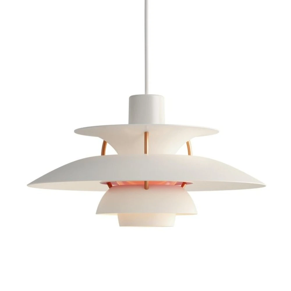 Louis Poulsen PH 5 Mini Hanglamp Modern White - 5741095159 1 Louis Poulsen PH 5 Mini Hanglamp Modern White - 5741095159