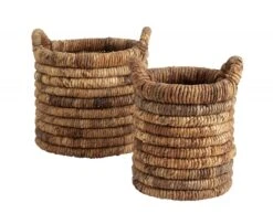 Nordal Abaca Manden Naturel - Set Van 2 Stuks