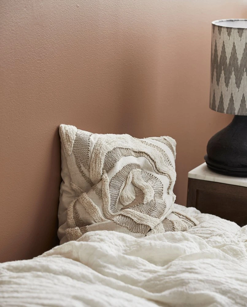 Nordal Albali Kussen Creme Incl. Vulling - 42460 2 Nordal Albali Kussen Creme Incl. Vulling - 42460 - Afbeelding 2