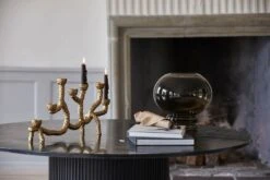 Nordal Barra Kandelaar Goud - 3154 -Decoratieve Artikelen Winkel nordal barra kandelaar goud 3154 2