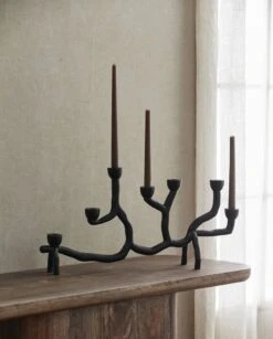 Nordal Barra Kandelaar Zwart - 3155 5 Nordal Barra Kandelaar Zwart - 3155 -Decoratieve Artikelen Winkel nordal barra kandelaar zwart 3155 2