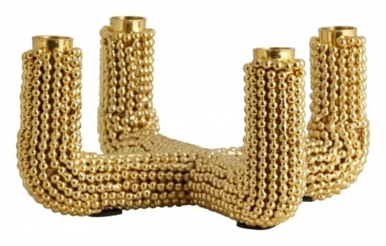 Nordal Fogo Kandelaar - Goud 1 Nordal Fogo Kandelaar - Goud