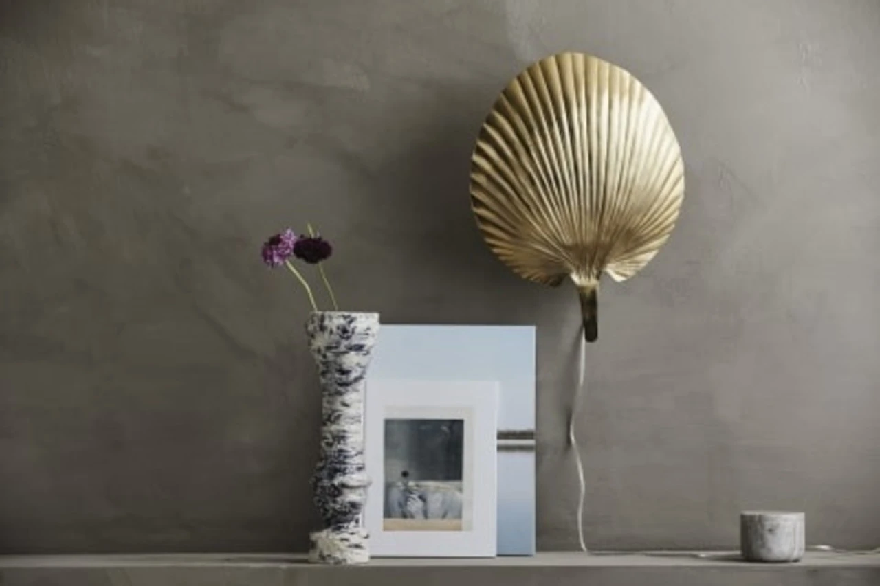 Nordal Gro Wandlamp - Goud 2 Nordal Gro Wandlamp - Goud - Afbeelding 2