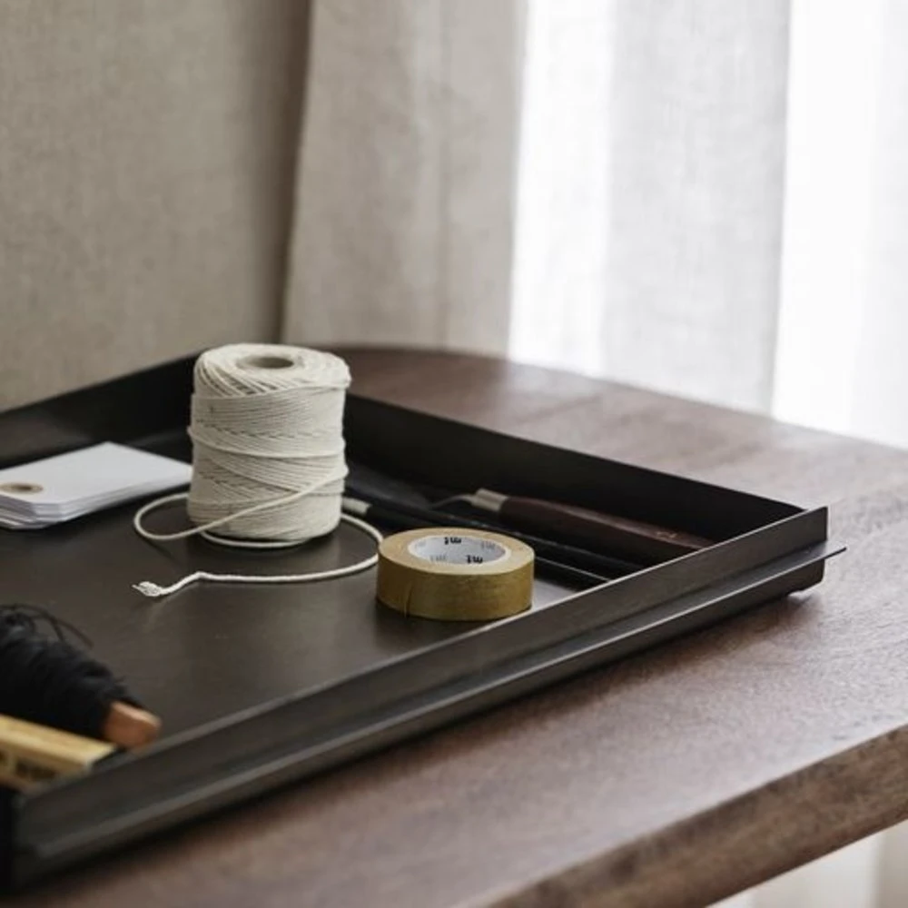 Nordal Kodiak Dienblad Vierkant Zwart - 69923 3 Nordal Kodiak Dienblad Vierkant Zwart - 69923 - Afbeelding 3