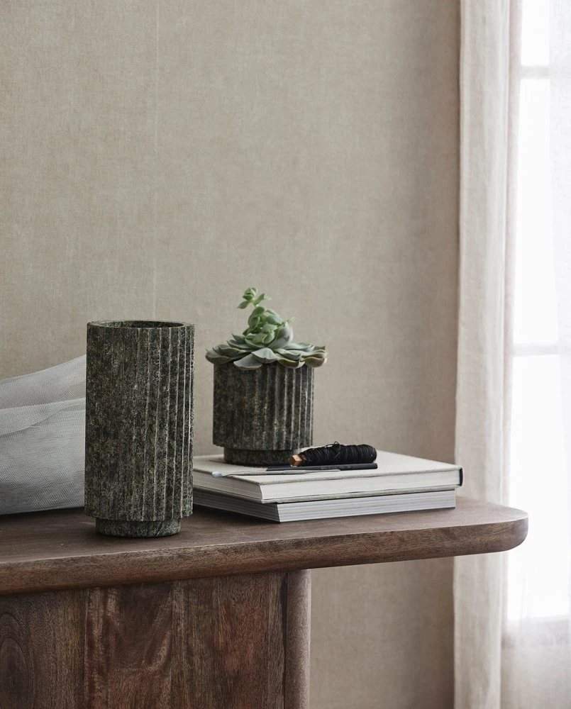 Nordal Loon Bloempot Groen ø12cm - 4230 2 Nordal Loon Bloempot Groen ø12cm - 4230 - Afbeelding 2