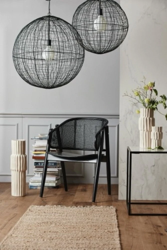 Nordal Selene Hanglamp Ijzer L - Zwart 2 Nordal Selene Hanglamp Ijzer L - Zwart - Afbeelding 2