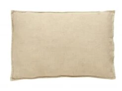Nordal Vela Kussen Linnen Incl Vulling - Donkerzand