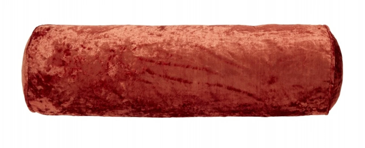 Nordal Virgo Bolster Kussen Incl Vulling - Teracotta/rood 1 Nordal Virgo Bolster Kussen Incl Vulling - Teracotta/rood