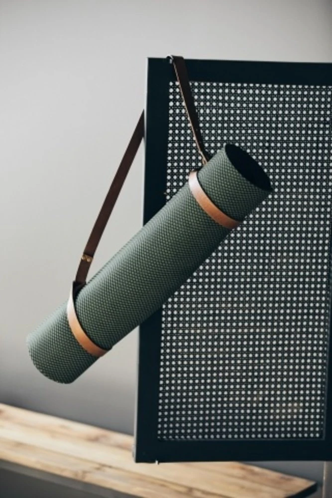 Nordal Yoga Mat - Donkergroen 3 Nordal Yoga Mat - Donkergroen - Afbeelding 3