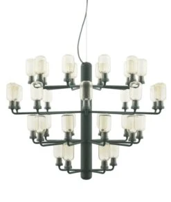 Normann Copenhagen AMP Chandelier Large Hanglamp Groen