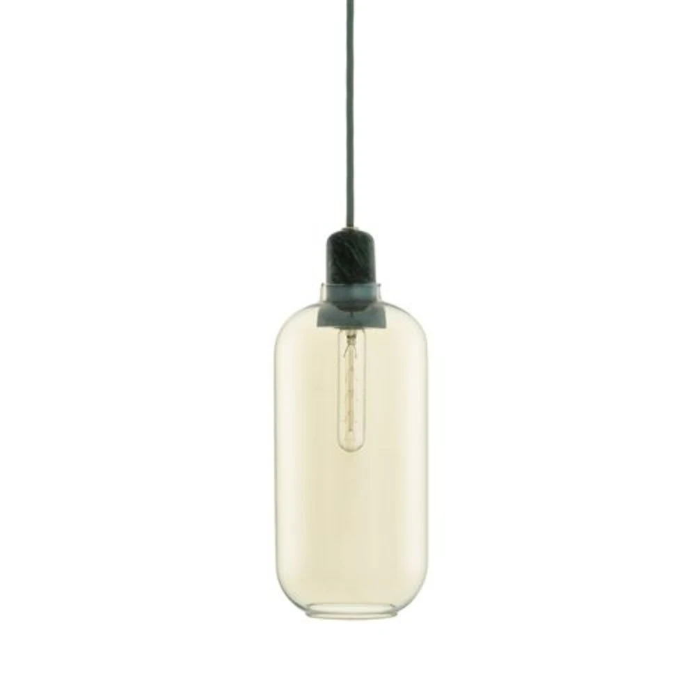 Normann Copenhagen AMP Large Hanglamp Goud Groen 1 Normann Copenhagen AMP Large Hanglamp Goud Groen