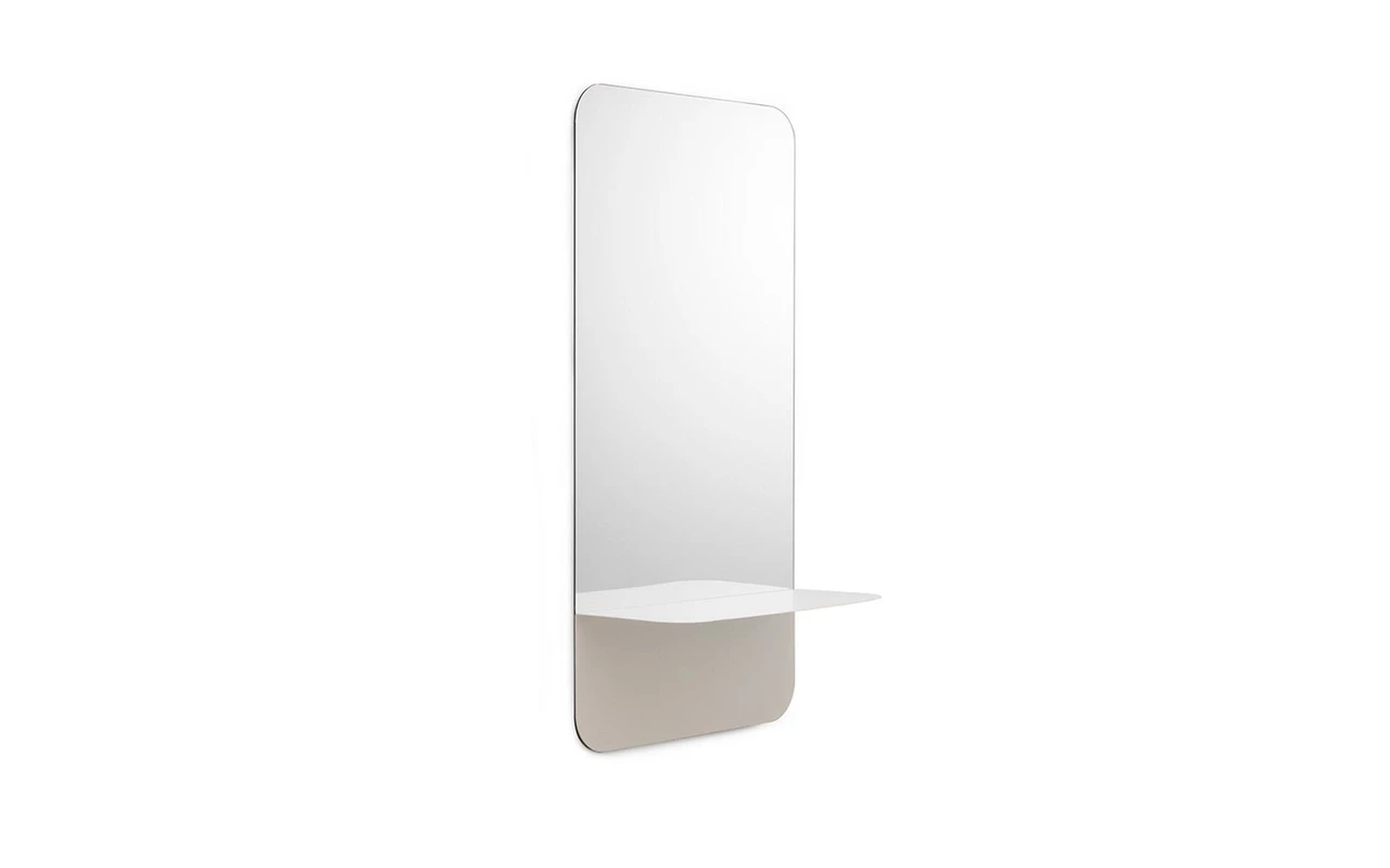 Normann Copenhagen Horizon Spiegel Verticaal Wit - 600988 1 Normann Copenhagen Horizon Spiegel Verticaal Wit - 600988