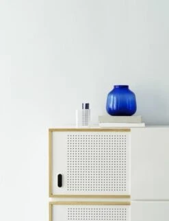Normann Copenhagen Step Vaas Hoogte 23cm Blauw - 102084 -Decoratieve Artikelen Winkel normann copenhagen step vaas hoogte 23cm blauw 102 4