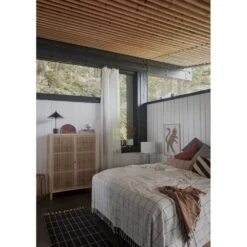 OYOY Gobi Bedsprei Grid - L10079 7 OYOY Gobi Bedsprei Grid - L10079 -Decoratieve Artikelen Winkel oyoy gobi bedsprei grid l10079 3