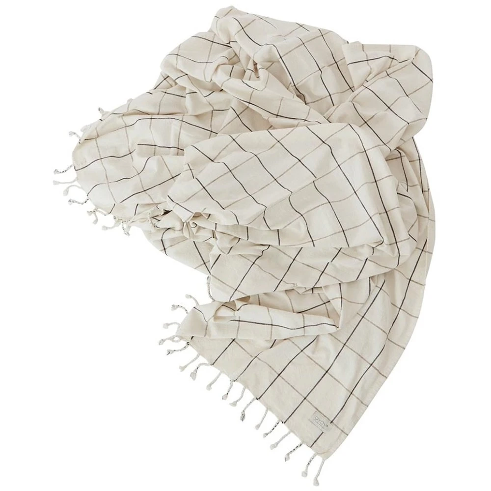 OYOY Gobi Bedsprei Grid - L10079 1 OYOY Gobi Bedsprei Grid - L10079