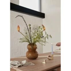 OYOY Lasi Vaas Amber - L300215 -Decoratieve Artikelen Winkel oyoy lasi vaas amber l300215 2