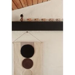 OYOY Maru Wandkleed Offwhite/bruin - L300291 -Decoratieve Artikelen Winkel oyoy maru wandkleed offwhite bruin l300291 3