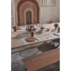 OYOY Toppu Schaal L Karamel/roze - L10156 -Decoratieve Artikelen Winkel oyoy toppu schaal l karamel roze l10156 5