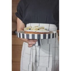 OYOY Toppu Schaal L Zwart/wit - L10157 -Decoratieve Artikelen Winkel oyoy toppu schaal l zwart wit l10157 8