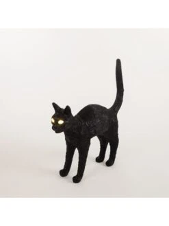 Seletti Jobby The Cat Lamp - Zwart -Decoratieve Artikelen Winkel seletti jobby the cat lamp zwart 4