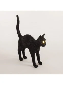 Seletti Jobby The Cat Lamp - Zwart -Decoratieve Artikelen Winkel seletti jobby the cat lamp zwart 5