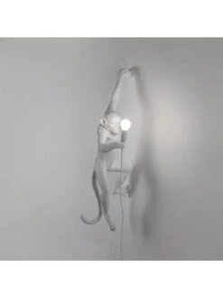 Seletti Monkey Lamp Hanging Left - Wit -Decoratieve Artikelen Winkel seletti monkey lamp hanging left wit 5