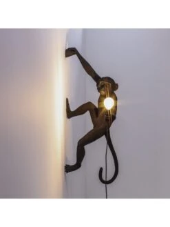 Seletti Monkey Lamp Hanging Right - Zwart -Decoratieve Artikelen Winkel seletti monkey lamp hanging right zwart 5